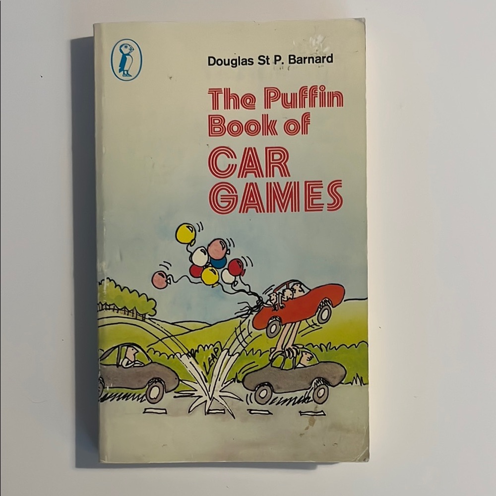 The Puffin Book of Car Games Vintage Book Good condition Preowned 1977